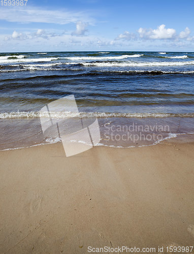 Image of daytime on the Baltic sea