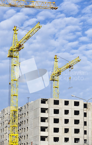 Image of rapid construction of new buildings