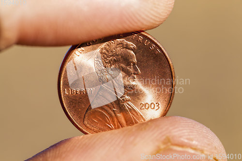 Image of American coins are cents