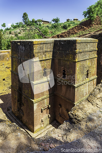 Image of Rock-hewn Church of Saint George, Lalibela Ethiopia