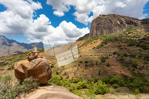 Image of Andringitra national park,mountain landscape, Madagascar wilderness landscape