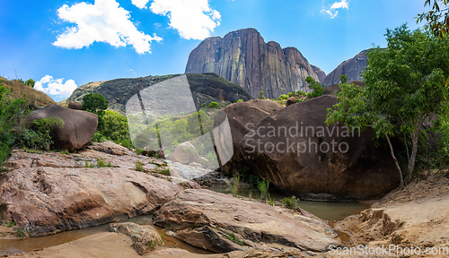 Image of Andringitra national park,mountain landscape, Madagascar wilderness landscape