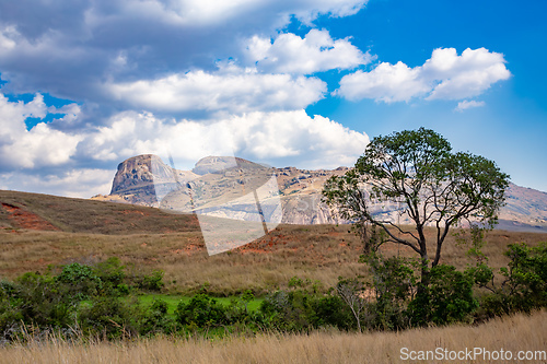 Image of Andringitra national park,mountain landscape, Madagascar wilderness landscape