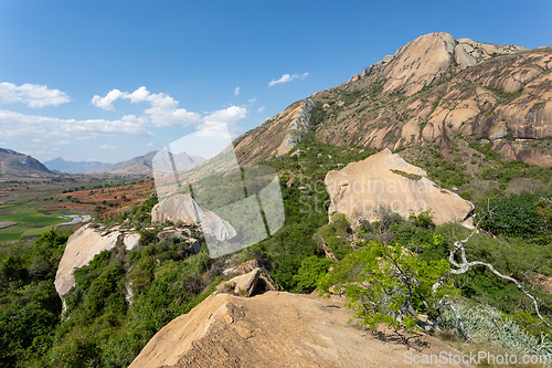 Image of Anja Community Reserve, Madagascar wilderness mountain landscape