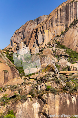 Image of Anja Community Reserve, Madagascar wilderness mountain landscape