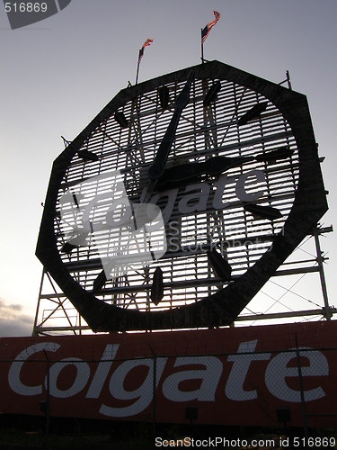 Image of Colgate Clock in Jersey City