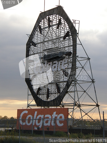 Image of Colgate Clock in Jersey City