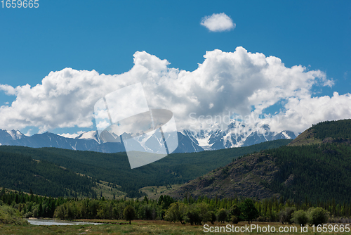 Image of Summer landscape in Altai mountains