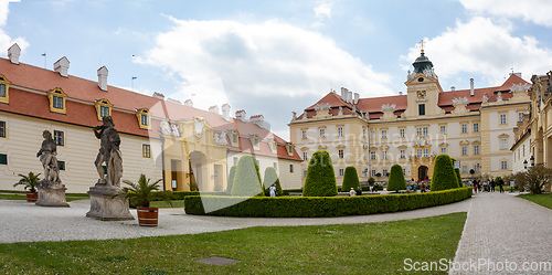 Image of Chateau Valtice, Czech Republic, Lednice-Valtice Cultural Landscape is World Heritage Site by UNESCO.