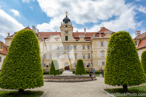 Image of Chateau Valtice, Czech Republic, Lednice-Valtice Cultural Landscape is World Heritage Site by UNESCO.