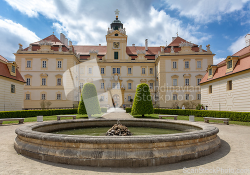 Image of Chateau Valtice, Czech Republic, Lednice-Valtice Cultural Landscape is World Heritage Site by UNESCO.