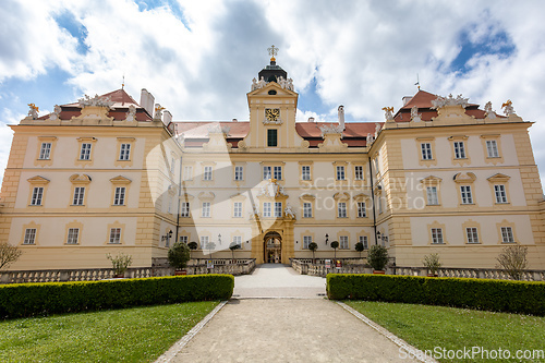 Image of Chateau Valtice, Czech Republic, Lednice-Valtice Cultural Landscape is World Heritage Site by UNESCO.