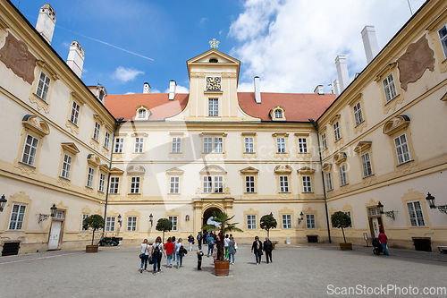 Image of Chateau Valtice, Czech Republic, Lednice-Valtice Cultural Landscape is World Heritage Site by UNESCO.