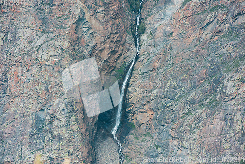 Image of Waterfall in the Valley of the river of Chulyshman