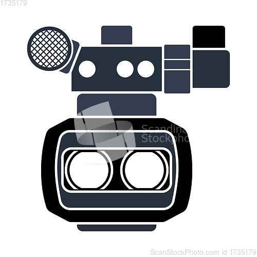 Image of 3d Movie Camera Icon