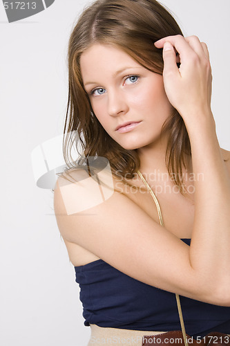 Image of young beautiful girl