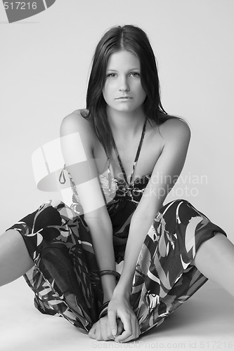 Image of young beautiful girl
