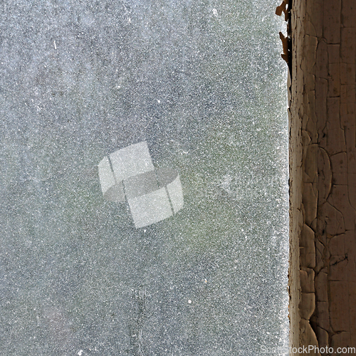 Image of dusty window glass