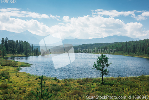 Image of Lake in the Altai Mountains