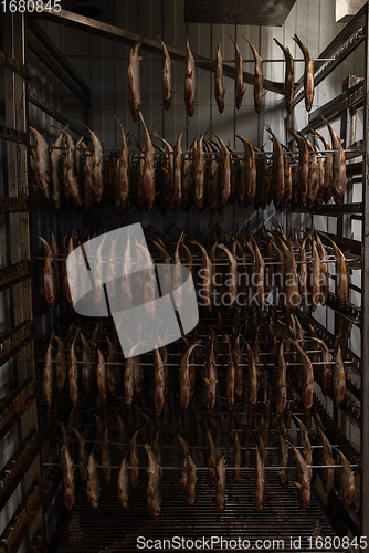 Image of Smoked fish production concept