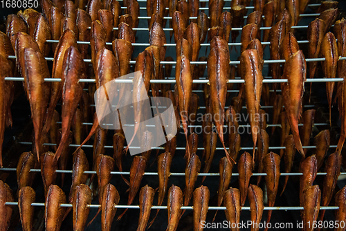 Image of Smoked fish production concept