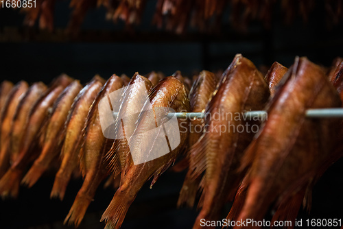 Image of Smoked fish production concept