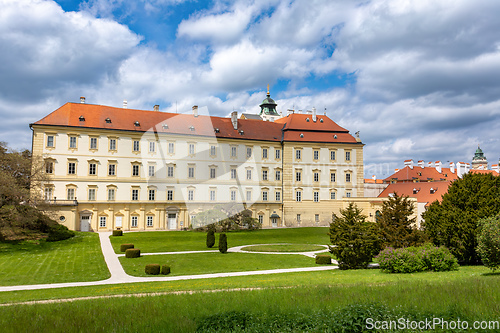 Image of Chateau Valtice, Czech Republic, Lednice-Valtice Cultural Landscape is World Heritage Site by UNESCO.