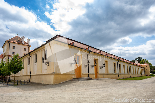 Image of Chateau Valtice, Czech Republic, Lednice-Valtice Cultural Landscape is World Heritage Site by UNESCO.