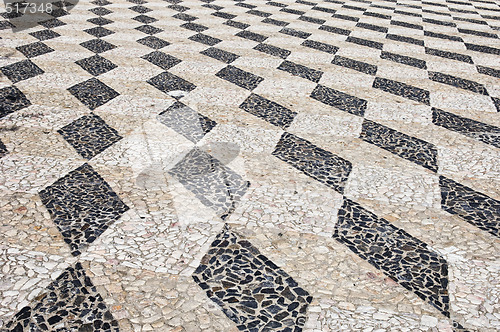 Image of Decorative stone pavement