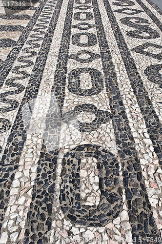 Image of Decorative stone pavement