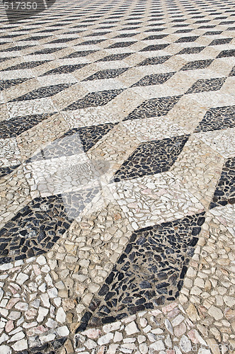 Image of Decorative stone pavement