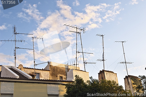 Image of Television aerials