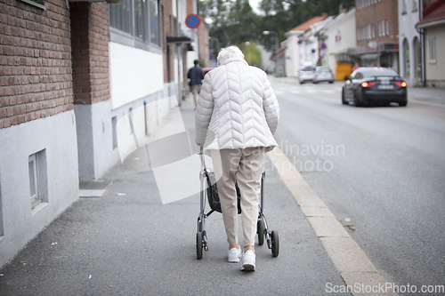 Image of Elderly disabled person