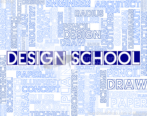 Image of Design School Means Artwork Studying And College