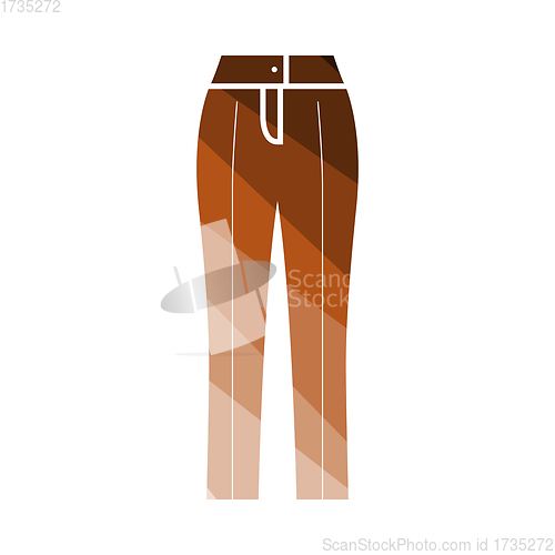 Image of Business Woman Trousers Icon
