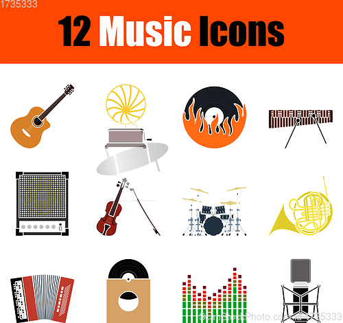 Image of Music Icon Set