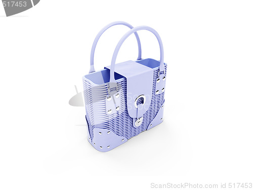 Image of Blue Satchel