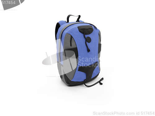 Image of Blue rucksack