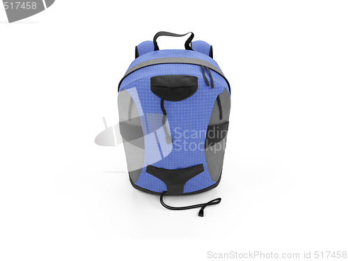 Image of Blue rucksack