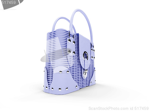 Image of Blue Satchel