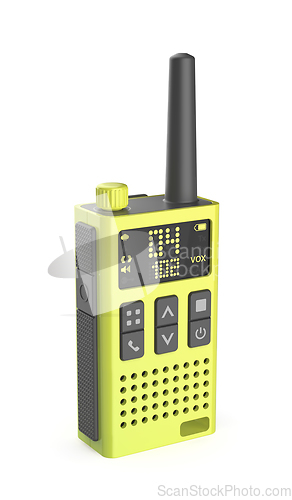 Image of Handheld transceiver walkie-talkie