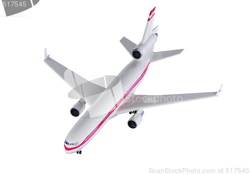 Image of aircraft isolated view