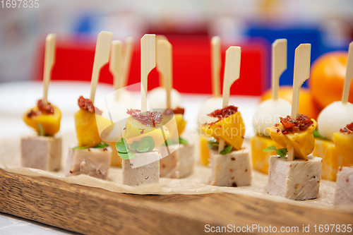 Image of Tasty appetizers on the table