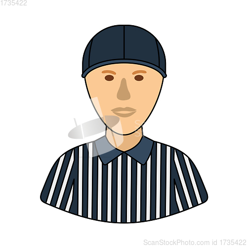 Image of American Football Referee Icon