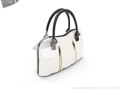 Image of White satchel