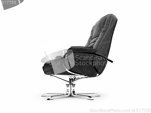 Image of Leather armchair for chief and boss