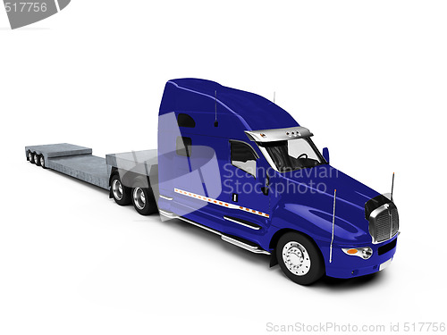 Image of Car carrier truck front view