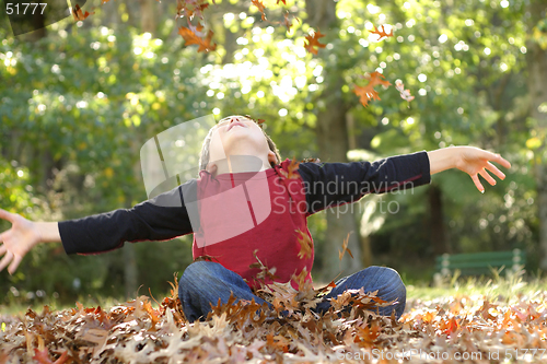 Image of Boy with outstretched arms