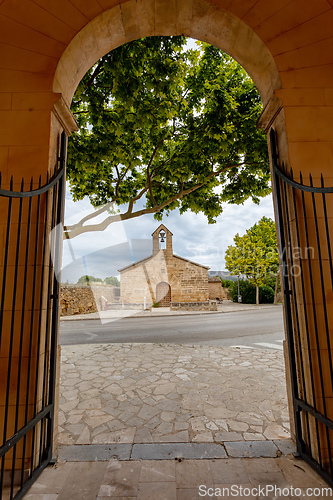 Image of Oratori de Santa Annah in Alcudia, Mallorca. Balearic Islands Spain.