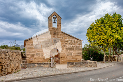 Image of Oratori de Santa Annah in Alcudia, Mallorca. Balearic Islands Spain.